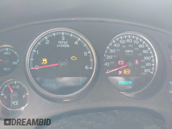 2013 Chevrolet Tahoe LS with VIN 1GNSCAE06DR263469, listed as a IAAI auction lot 42245636 with 240,506 mi miles and . Bid and sale history available at DreamBid. Image 7.