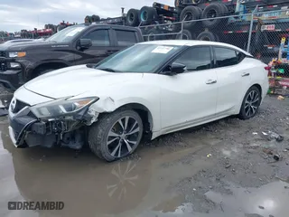2017 Nissan Maxima SR with VIN 1N4AA6AP9HC457776, listed as a IAAI auction lot 41727746 with 179,819 mi miles. Bid and sale history available at carsss.com. Image 18.