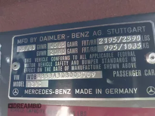 1983 Mercedes-Benz 300 with VIN WDBAB53A3DB003709, listed as a IAAI auction lot 41662930 with 301,467 mi miles and . Bid and sale history available at DreamBid. Image 9.