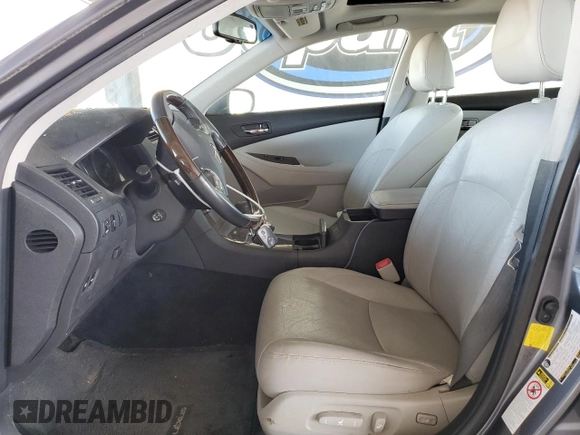 2012 Lexus ES 330 with VIN JTHBK1EG3C2487586, listed as a Copart auction lot 59581265 with 93,855 mi miles and Salvage title. Bid and sale history available at DreamBid. Image 7.