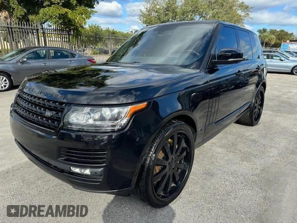 2016 Land Rover Range Rover Supercharged с VIN SALGS2EF6GA262345, выставлен на аукционе Copart как лот 69593394 с пробегом 42 240 миль миль и Списание • Salvage title. История ставок и продаж доступна на DreamBid. Изображение 1.