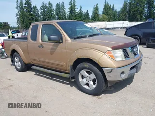 2005 Nissan Frontier LE with VIN 1N6AD06W65C402998, listed as a IAAI auction lot 42438553 with 112,006 mi miles and . Bid and sale history available at DreamBid. Image 1.