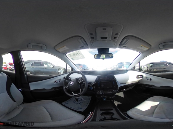 2019 Toyota Prius LE with VIN JTDL9RFUXK3005094, listed as a IAAI auction lot 41948749 with 98,156 mi miles. Bid and sale history available at carsss.com. Image 18.