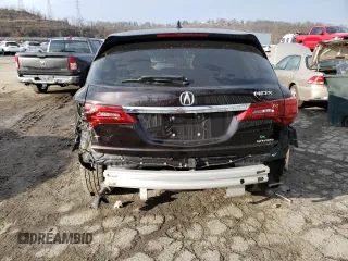 2017 Acura MDX w/Technology Pkg with VIN 5FRYD4H5XHB028026, listed as a Copart auction lot 36261373 with 146,341 mi miles. Bid and sale history available at carsss.com. Image 6.