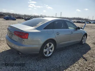 2012 Audi A6 3.0T Premium Plus with VIN WAUGGAFC6CN094472, listed as a Copart auction lot 49060025 with 111,031 mi miles and Salvage Title. Bid and sale history available at carsss.com. Image 3.