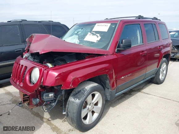 2011 Jeep Patriot Sport with VIN 1J4NF1GB3BD207506, listed as a IAAI auction lot 38514781 with 165,879 mi miles. Bid and sale history available at carsss.com. Image 2.