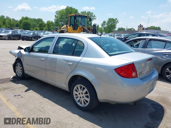 2010 Chevrolet Cobalt 1LT with VIN 1G1AD5F50A7165654, listed as a IAAI auction lot 42230970 with 92,488 mi miles and . Bid and sale history available at DreamBid. Image 3.