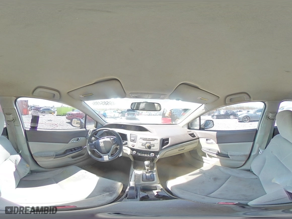 2012 Honda Civic Sdn LX with VIN 19XFB2F54CE032805, listed as a Copart auction lot 49685495 with 211,591 mi miles and Salvage Title. Bid and sale history available at carsss.com. Image 14.