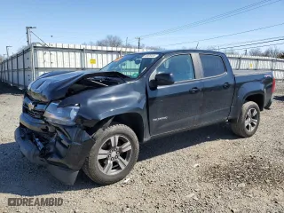 2018 Chevrolet Colorado 4WD Work Truck with VIN 1GCGTBEN6J1178125, listed as a Copart auction lot 49535495 with 105,464 mi miles and Salvage Title. Bid and sale history available at carsss.com. Image 1.