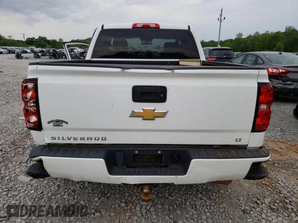 2018 Chevrolet Silverado 1500 LT with VIN 3GCUKREC6JG548889, listed as a Copart auction lot 78987104 with 41,509 mi miles and Salvage Title. Bid and sale history available at DreamBid. Image 6.