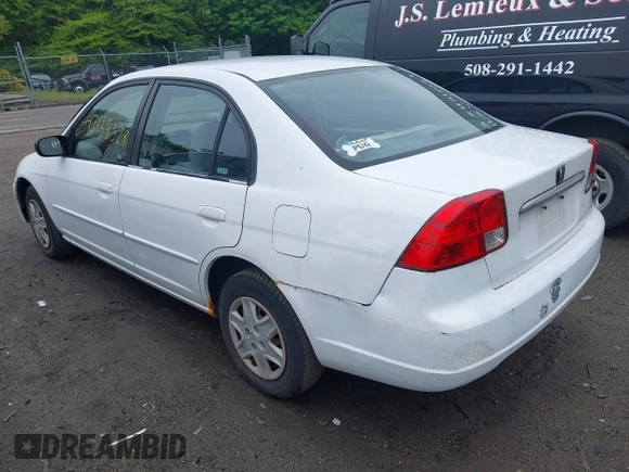 2003 Honda Civic LX z VIN 2HGES16573H500490, wystawiony jako IAAI lot #42168328 z przebiegiem 206 186 mil mil oraz . Historia ofert i sprzedaży dostępna na DreamBid. Obrazek 3.