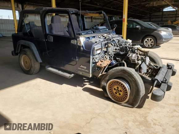 2005 Jeep Wrangler Unlimited с VIN 1J4FA44S65P376026, выставлен на аукционе Copart как лот 57692645 с пробегом Не указан миль и Чистый • Clean title. История ставок и продаж доступна на DreamBid. Изображение 4.