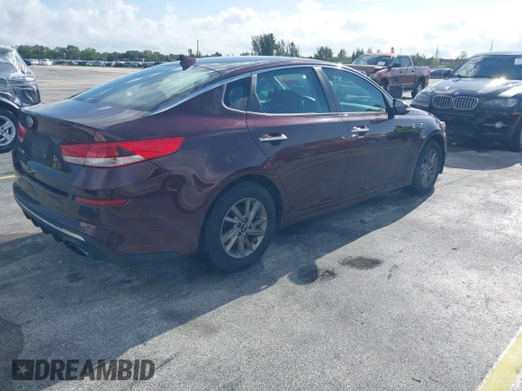 2020 Kia Optima LX with VIN 5XXGT4L37LG388611, listed as a IAAI auction lot 42741064 with 104,409 mi miles and . Bid and sale history available at DreamBid. Image 4.