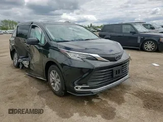 2023 Toyota Sienna XLE z VIN 5TDYRKEC5PS153293, wystawiony jako Copart lot #57975785 z przebiegiem 26 013 mil mil oraz Szkoda całkowita • Salvage title. Historia ofert i sprzedaży dostępna na DreamBid. Obrazek 14.