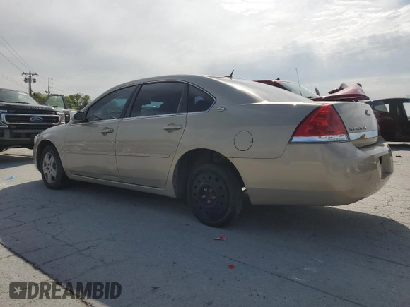 2008 Chevrolet Impala LS with VIN 2G1WB58KX81320619, listed as a Copart auction lot 53730765 with 116,640 mi miles and Clean Title. Bid and sale history available at DreamBid. Image 2.