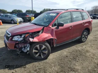 2018 Subaru Forester z VIN JF2SJABCXJH575388, wystawiony jako Copart lot #51659795 z przebiegiem 44 466 mil mil oraz Szkody całkowita. Historia ofert i sprzedaży dostępna na DreamBid. Obrazek 1.