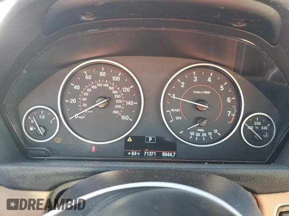 2014 BMW 4 Series 435i with VIN WBA3R1C51EK190948, listed as a Copart auction lot 44490905 with 71,371 mi miles and Salvage Title. Bid and sale history available at carsss.com. Image 9.