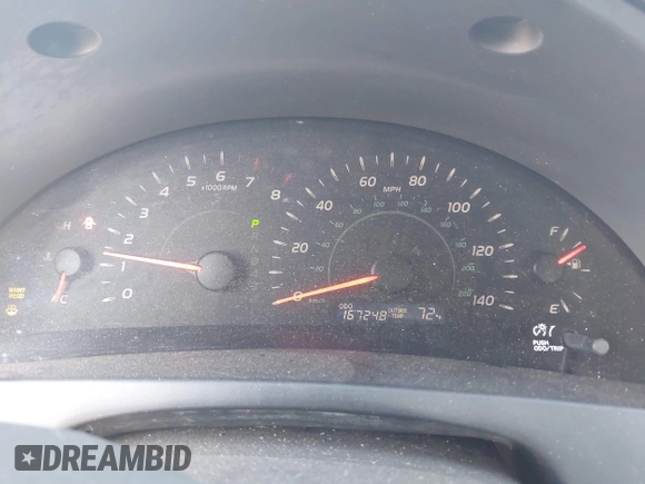 2008 Toyota Camry LE with VIN 4T1BE46K48U742458, listed as a IAAI auction lot 42177772 with 167,248 mi miles and . Bid and sale history available at DreamBid. Image 7.