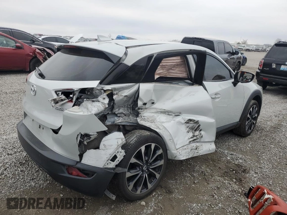 2019 Mazda CX-3 Touring with VIN JM1DKDC75K0403406, listed as a Copart auction lot 86049454 with 68,464 mi miles and Salvage Title. Bid and sale history available at carsss.com. Image 3.