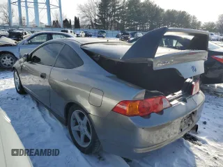 2002 Acura RSX Auto with VIN JH4DC54832C010155, listed as a Copart auction lot 41768495 with 217,946 mi miles and Salvage Title. Bid and sale history available at carsss.com. Image 2.
