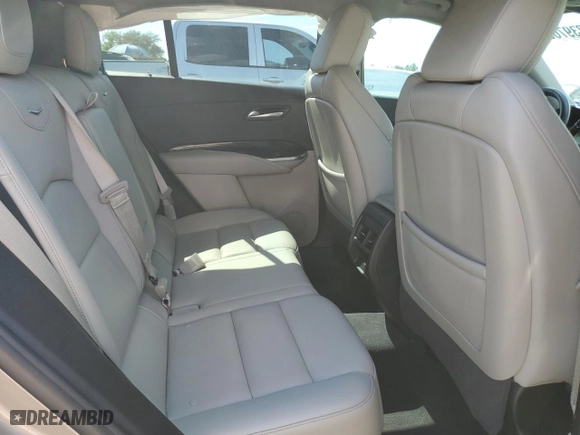 2023 Cadillac XT4 FWD Premium Luxury with VIN 1GYFZCR47PF105143, listed as a Copart auction lot 52397695 with 42,740 mi miles and Non Repairable. Bid and sale history available at carsss.com. Image 11.