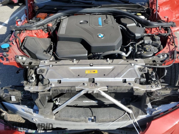 2023 BMW 3 Series 330e with VIN 3MW39FF05P8C84204, listed as a Copart auction lot 47235675 with 35,693 mi miles and Salvage Title. Bid and sale history available at carsss.com. Image 11.