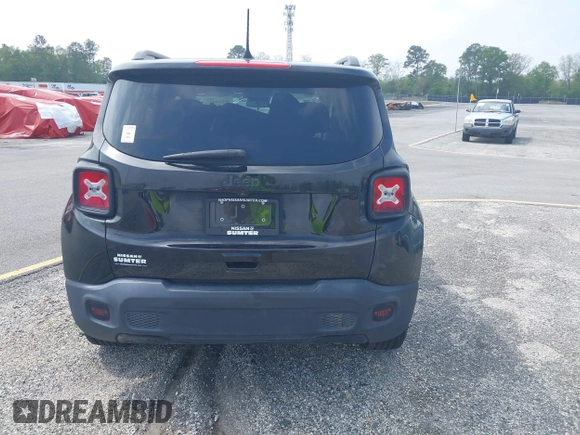 2018 Jeep Renegade Latitude with VIN ZACCJABB7JPJ44622, listed as a IAAI auction lot 40818647 with 101,137 mi miles and . Bid and sale history available at DreamBid. Image 16.