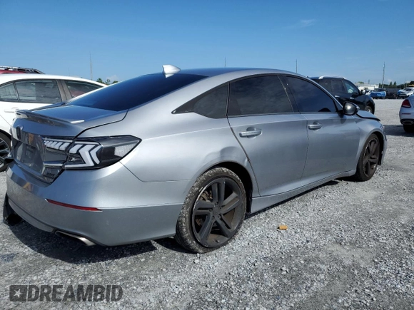 2019 Honda Accord Sport with VIN 1HGCV2F35KA002014, listed as a Copart auction lot 61799435 with 122,107 mi miles and Non repairable. Bid and sale history available at DreamBid. Image 3.