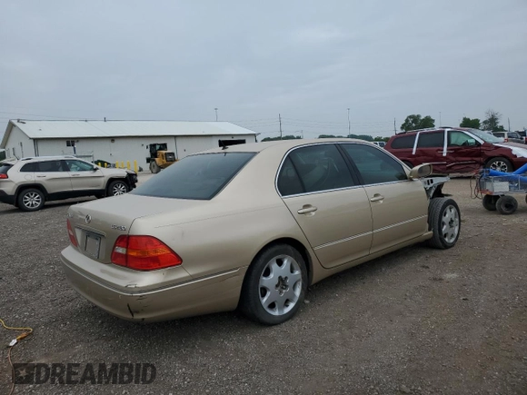 2003 Lexus LS 430 z VIN JTHBN30F130118450, wystawiony jako Copart lot #59580055 z przebiegiem 197 022 mil mil oraz Czysty tytuł • Clean title. Historia ofert i sprzedaży dostępna na DreamBid. Obrazek 3.