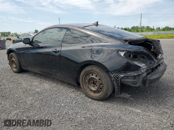 2013 Hyundai Genesis Coupe R-Spec with VIN KMHHT6KDXDU083153, listed as a Copart auction lot 62513615 with 145,932 mi miles and Clean title. Bid and sale history available at DreamBid. Image 2.