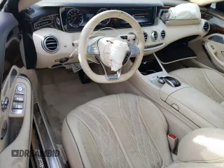 2015 Mercedes-Benz S-Class S 63 AMG with VIN WDDXJ7JBXFA007650, listed as a Copart auction lot 81822513 with 77,294 mi miles and Clean Title. Bid and sale history available at carsss.com. Image 8.