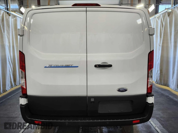 2025 Ford Transit with VIN 1FTBW1YM6SKA12973, listed as a IAAI auction lot 42756120 with 30 mi miles and . Bid and sale history available at DreamBid. Image 22.