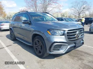2024 Mercedes-Benz GLS 450 with VIN 4JGFF5KE4RB255469, listed as a IAAI auction lot 42009561 with 18,227 mi miles and . Bid and sale history available at DreamBid. Image 1.