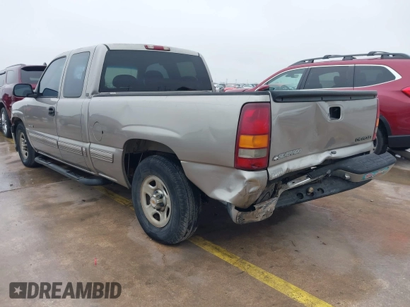 2000 Chevrolet Silverado 1500 with VIN 2GCEC19WXY1357051, listed as a IAAI auction lot 41535946 with 154,163 mi miles and . Bid and sale history available at DreamBid. Image 3.