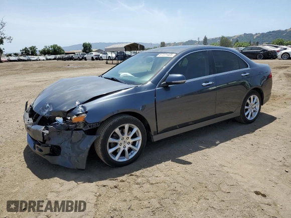 2008 Acura TSX z VIN JH4CL96858C014216, wystawiony jako Copart lot #57221405 z przebiegiem 156 670 mil mil oraz Szkoda całkowita • Salvage title. Historia ofert i sprzedaży dostępna na DreamBid. Obrazek 1.