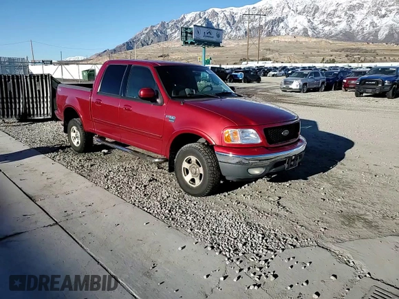 2002 Ford F-150 XLT with VIN 1FTRW08L02KB81578, listed as a Copart auction lot 47069215 with 201,148 mi miles and Salvage Title. Bid and sale history available at carsss.com. Image 11.