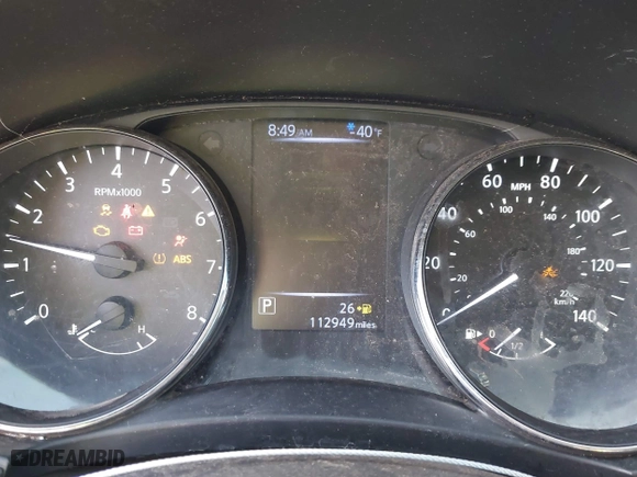 2018 Nissan Rogue Sport SV with VIN JN1BJ1CP6JW187881, listed as a IAAI auction lot 41855611 with 112,949 mi miles. Bid and sale history available at carsss.com. Image 7.