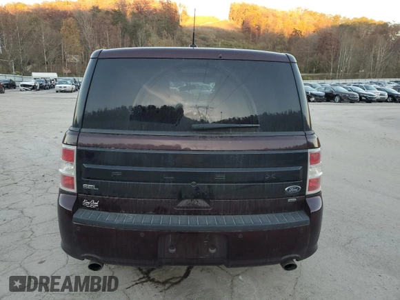 2019 Ford Flex SEL with VIN 2FMHK6C84KBA04809, listed as a Copart auction lot 41975165 with 163,796 mi miles and Salvage Title. Bid and sale history available at carsss.com. Image 6.