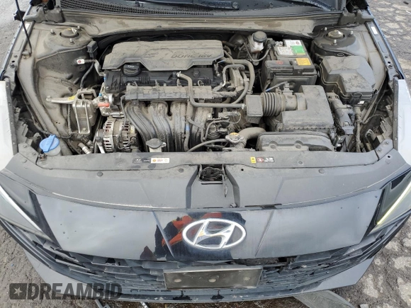 2021 Hyundai Elantra SEL z VIN KMHLS4AG4MU065146, wystawiony jako Copart lot #47949985 z przebiegiem 142 585 mil mil oraz Szkoda całkowita • Salvage title. Historia ofert i sprzedaży dostępna na DreamBid. Obrazek 11.