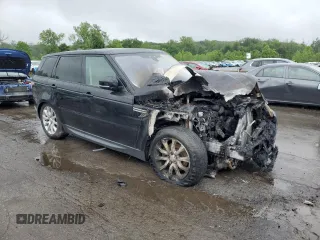 2017 Land Rover Range Rover Sport HSE with VIN SALWR2FVXHA141719, listed as a Copart auction lot 58583975 with Not provided miles and Salvage title. Bid and sale history available at DreamBid. Image 4.
