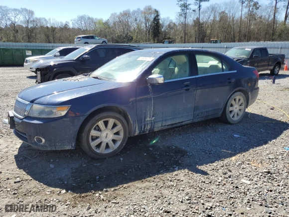 2007 Lincoln MKZ with VIN 3LNHM26T17R627185, listed as a Copart auction lot 49986005 with 102,061 mi miles and Salvage Title. Bid and sale history available at carsss.com. Image 1.