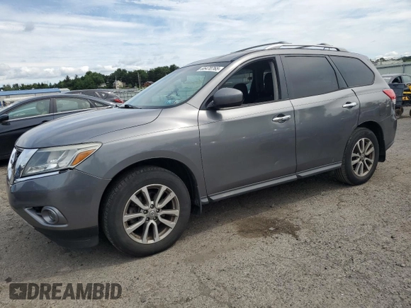 2015 Nissan Pathfinder SL with VIN 5N1AR2MM7FC691341, listed as a Copart auction lot 65470765 with 179,280 mi miles and Clean title. Bid and sale history available at DreamBid. Image 1.