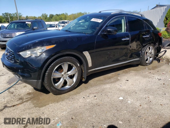 2009 Infiniti FX35 with VIN JNRAS18W99M152328, listed as a Copart auction lot 74088624 with 226,410 mi miles and Non Repairable. Bid and sale history available at carsss.com. Image 1.