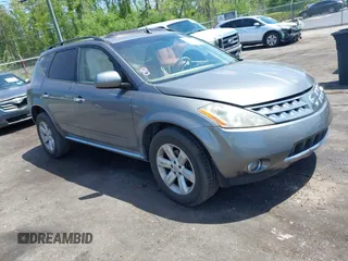 2006 Nissan Murano SL z VIN JN8AZ08W66W501231, wystawiony jako IAAI lot #42168902 z przebiegiem 144 529 mil mil oraz . Historia ofert i sprzedaży dostępna na DreamBid. Obrazek 1.