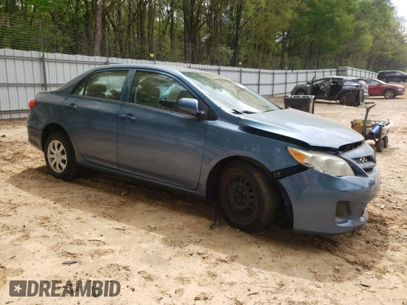 2013 Toyota Corolla L with VIN 5YFBU4EE3DP104616, listed as a Copart auction lot 51724595 with 95,357 mi miles and Salvage Title. Bid and sale history available at DreamBid. Image 4.