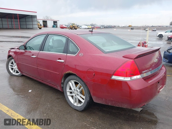 2008 Chevrolet Impala LTZ with VIN 2G1WU583989282370, listed as a IAAI auction lot 41942515 with 243,902 mi miles and . Bid and sale history available at DreamBid. Image 3.