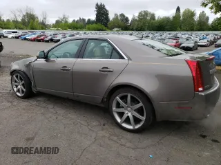 2012 Cadillac CTS Performance with VIN 1G6DM5E30C0126016, listed as a Copart auction lot 54589015 with 40,071 mi miles and Salvage title. Bid and sale history available at DreamBid. Image 2.