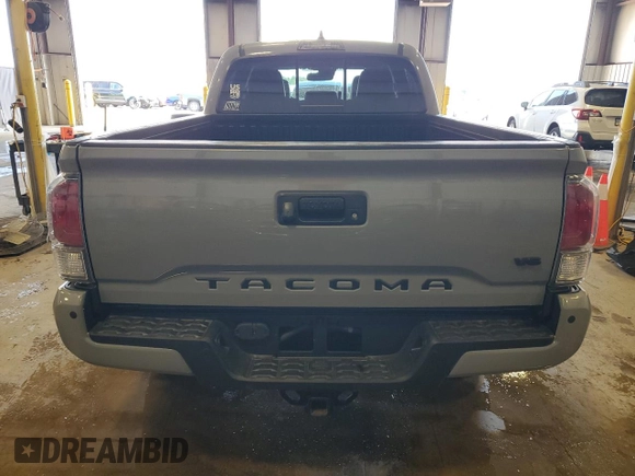2020 Toyota Tacoma SR5 with VIN 3TMDZ5BN0LM091107, listed as a Copart auction lot 57582235 with 39,331 mi miles and Salvage title. Bid and sale history available at DreamBid. Image 6.