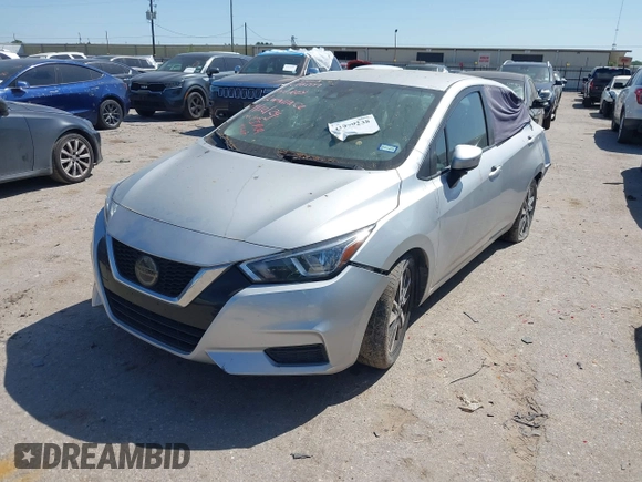 2021 Nissan Versa SV with VIN 3N1CN8EV6ML841608, listed as a IAAI auction lot 41979238 with 91,894 mi miles and . Bid and sale history available at carsss.com. Image 21.