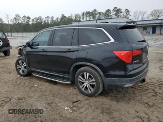 2016 Honda Pilot EX-L with VIN 5FNYF5H71GB018793, listed as a Copart auction lot 86281164 with 90,958 mi miles and Salvage Title. Bid and sale history available at DreamBid. Image 2.